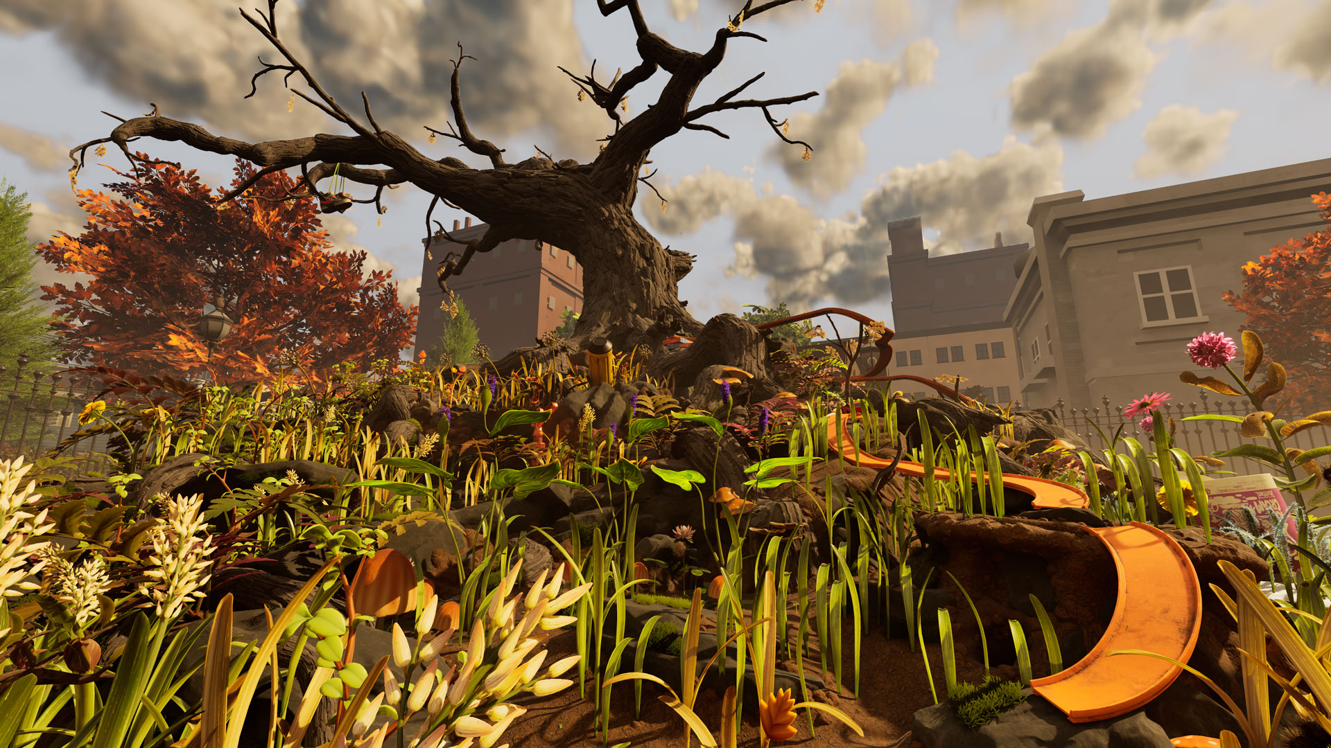Gnarly Bark region in Grounded 2